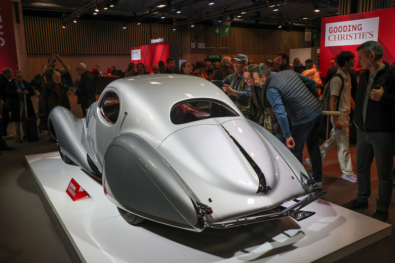 Talbot-Lago T150C-SS Figoni et Falaschi von 1938, versteigert von Gooding Christie's in Paris 2026 (© Bruno von Rotz)